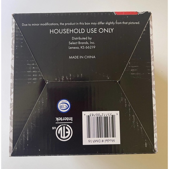 Disney Mickey Mouse Electric Mug Warmer 10oz Ceramic Mug Black Red, DMP-16 NIB - Picture 5 of 5